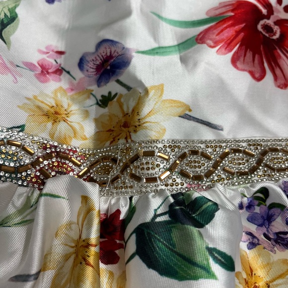 NWT Rare Editions floral embellished Dress size 16 - Picture 4 of 10